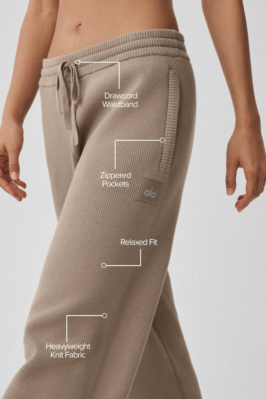 Scholar Straight Leg Sweatpant - Gravel