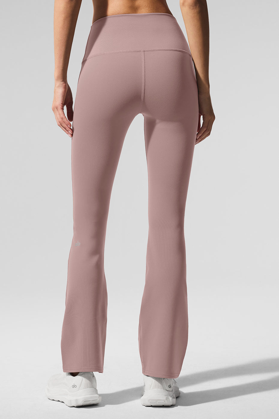 Airbrush High-Waist 7/8 Bootcut Legging - Taupe
