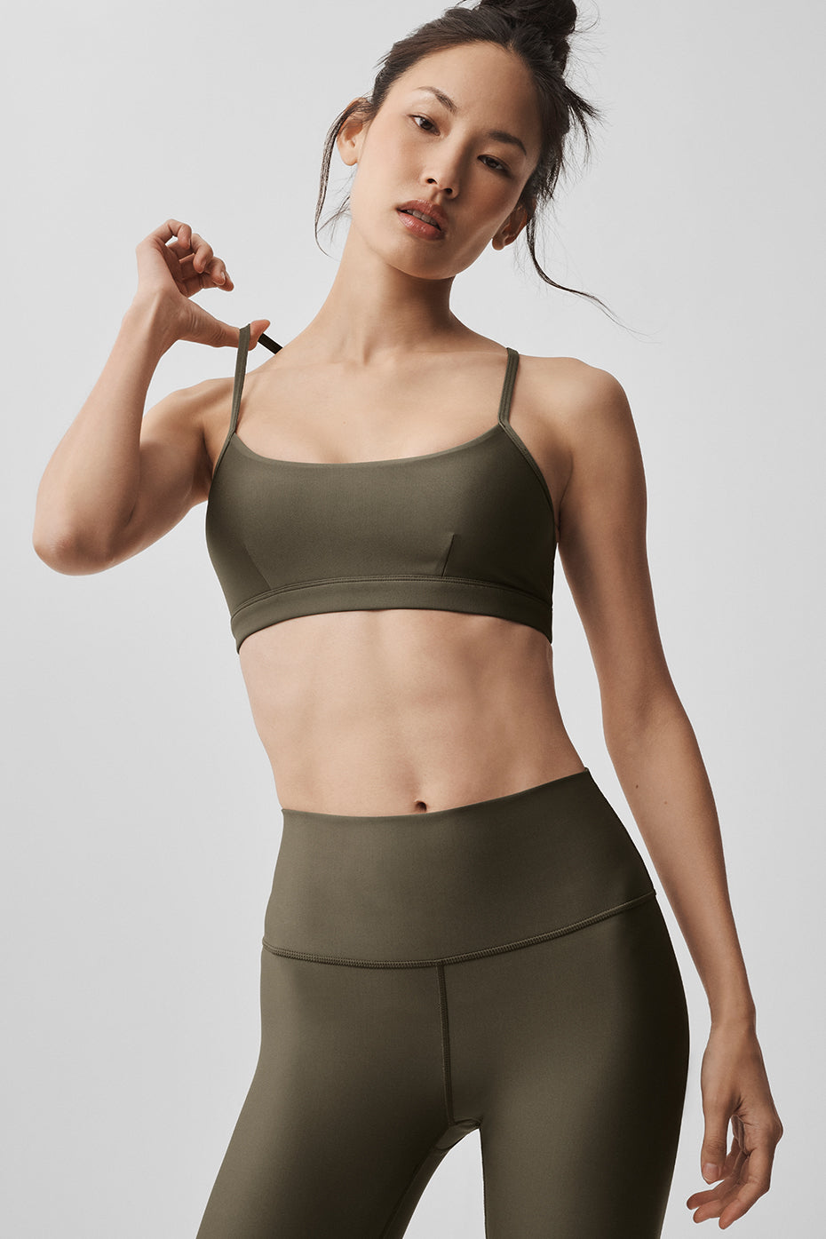 Airlift Intrigue Bra - Olive Tree