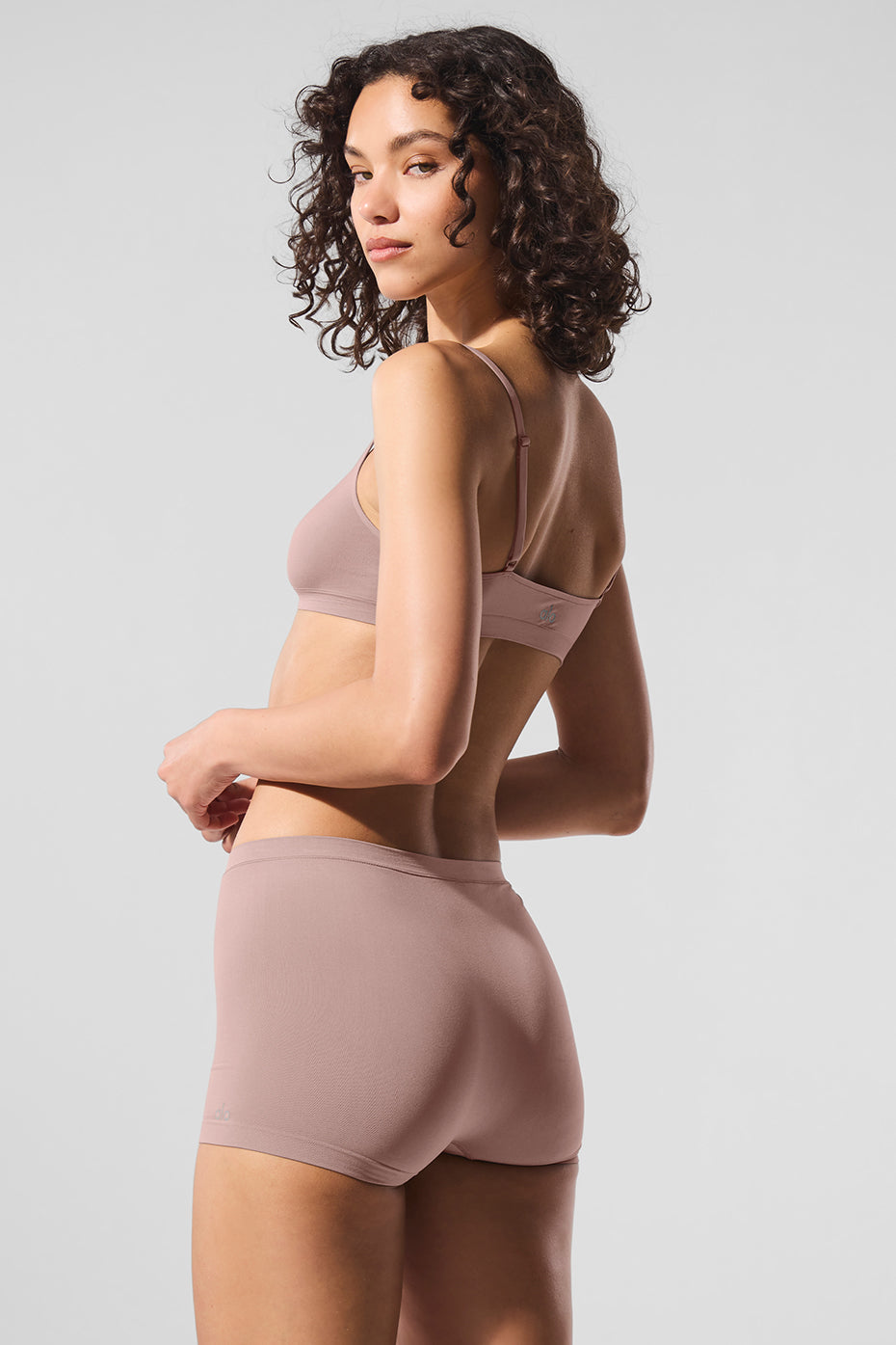 Sheer Glow Bra - Taupe