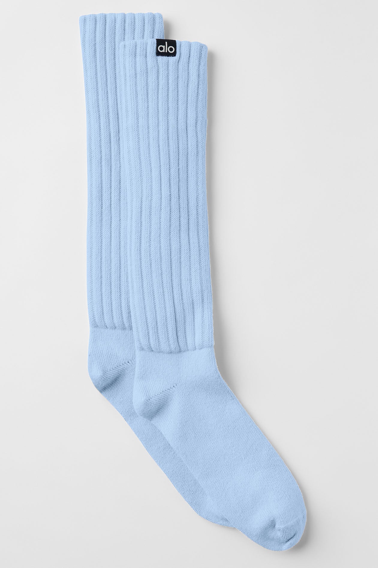 Unisex Scrunch Sock - Seashell Blue