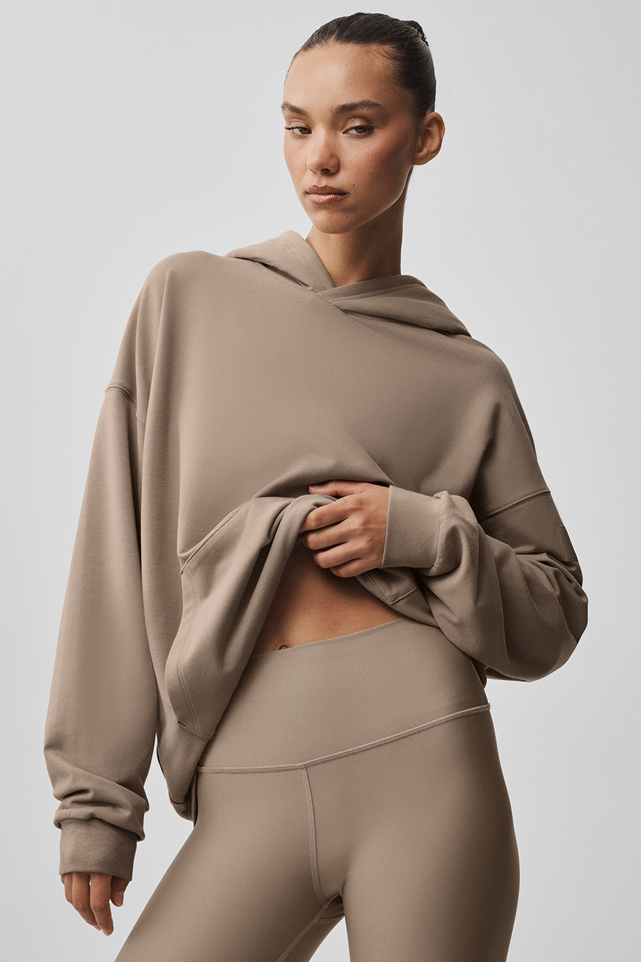 Double Take Hoodie - Gravel