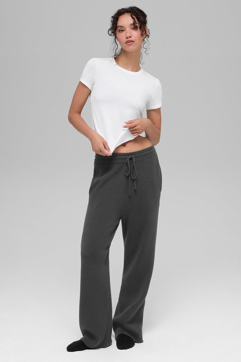 Scholar Straight Leg Sweatpant - Anthracite