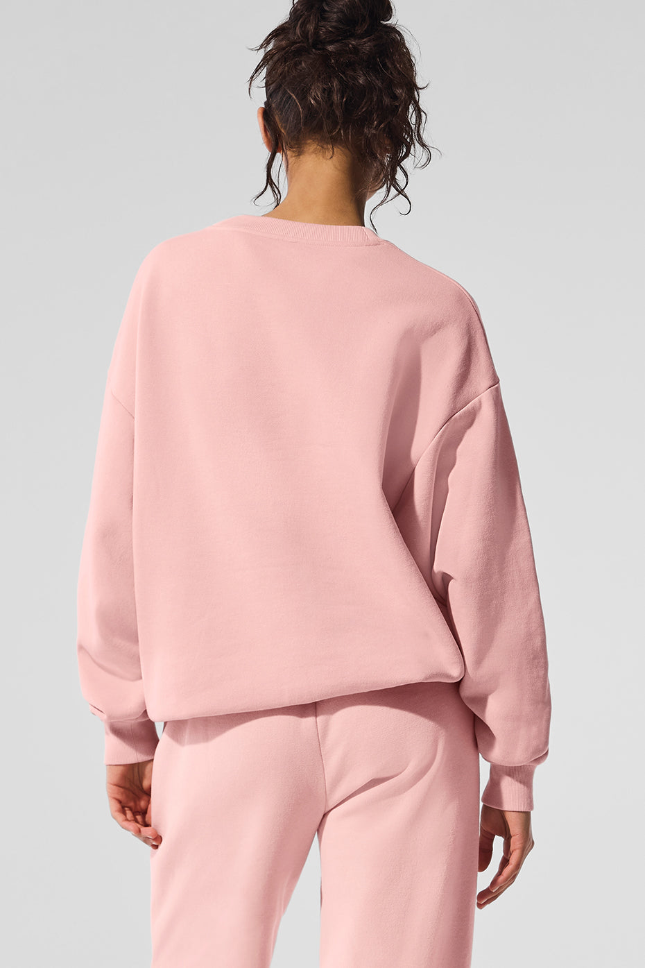 Accolade Crew Neck Pullover - Pink Quartz