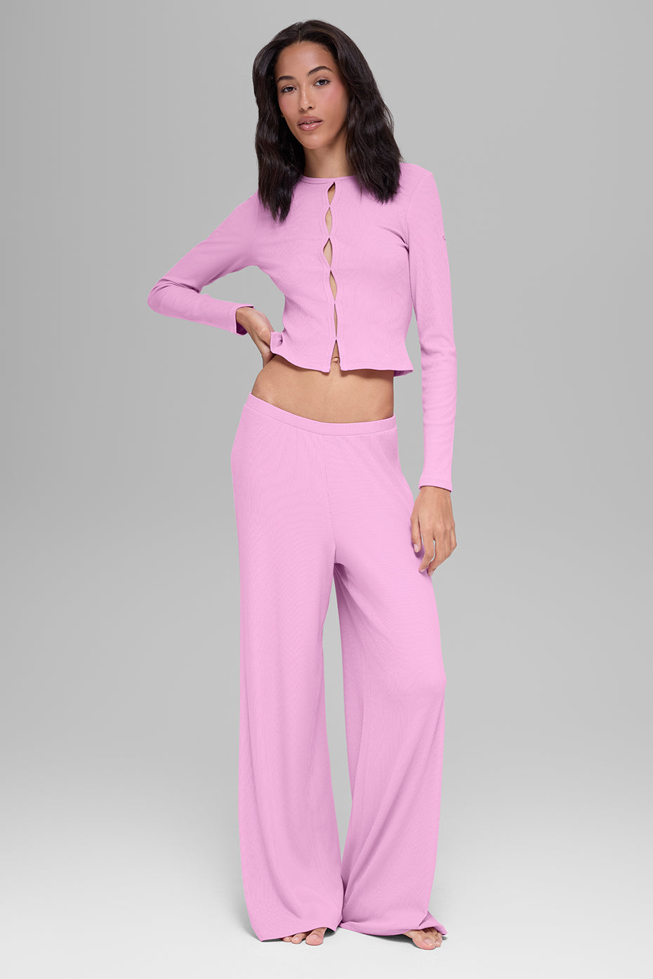 Dreamlight Long Sleeve Top - Candy Heart Pink