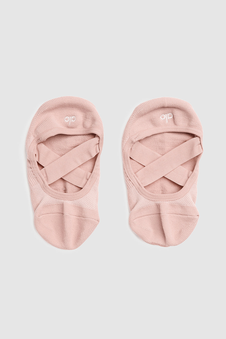 Womens Pivot Barre Sock - Pale Mauve